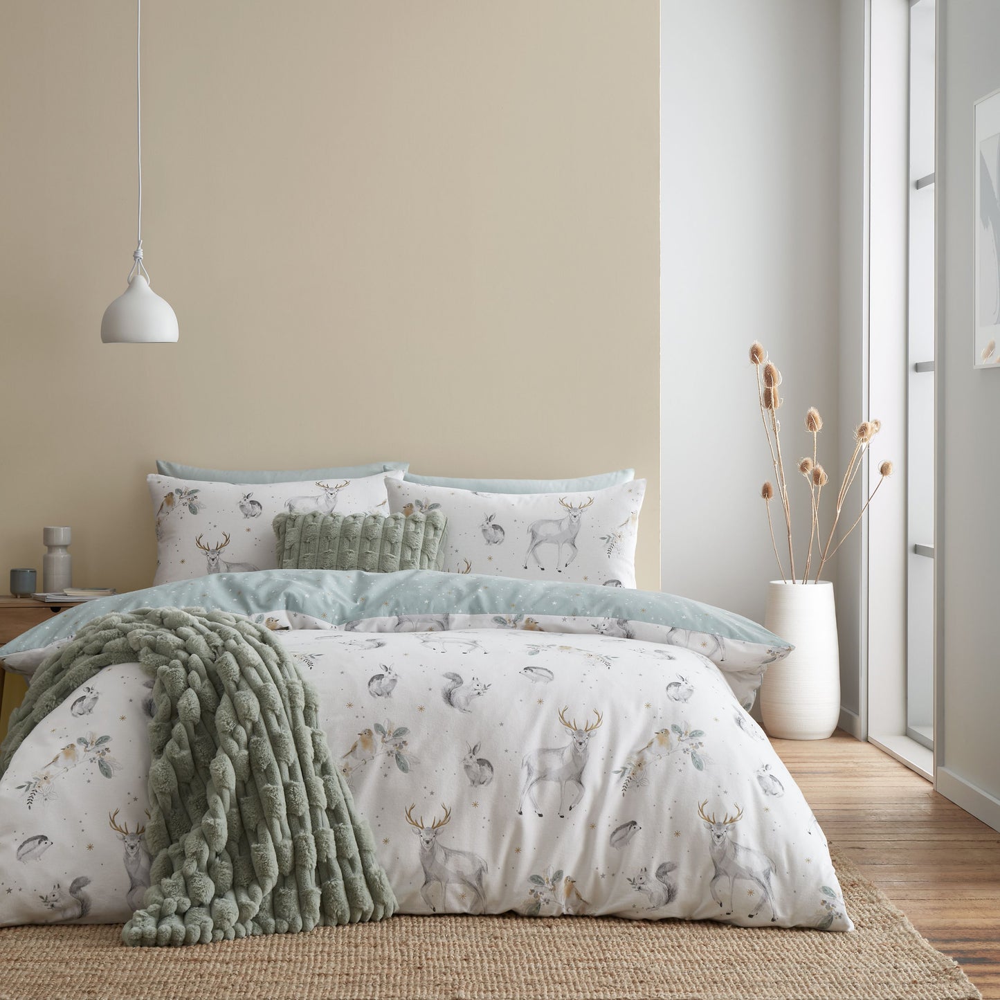 WOODLAND ANIMALS DUVET SET