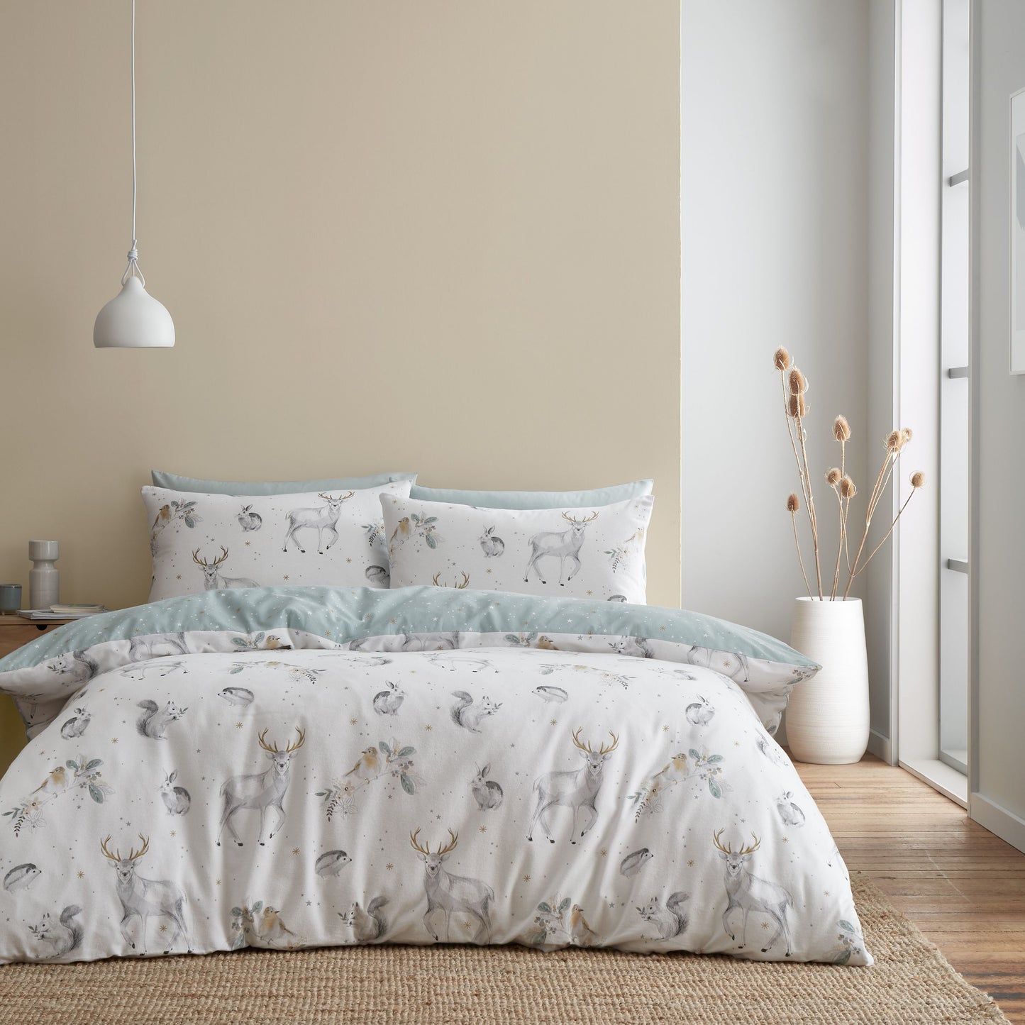 WOODLAND ANIMALS DUVET SET