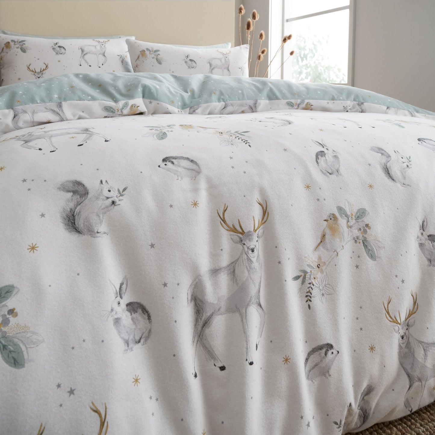 WOODLAND ANIMALS DUVET SET