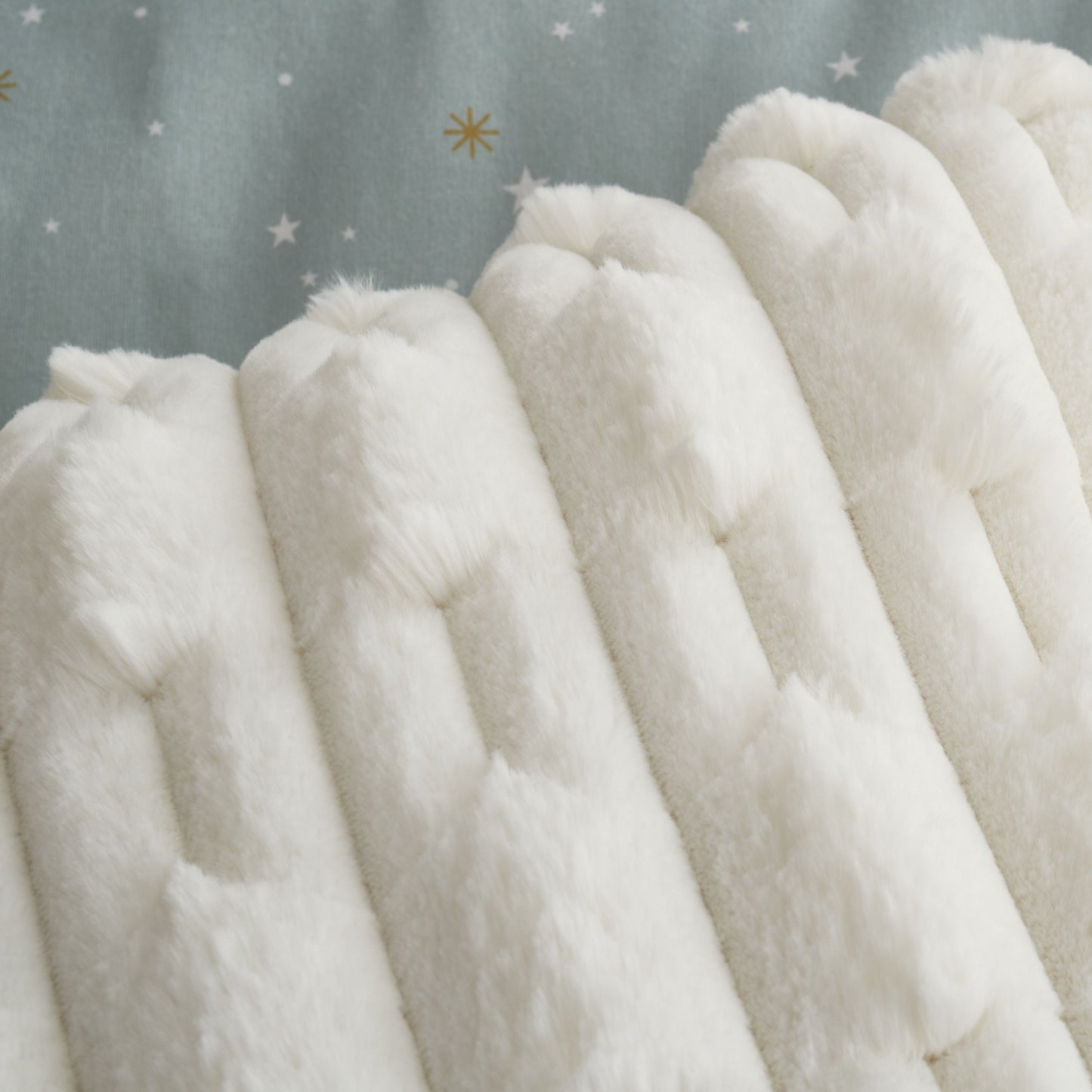 BIANCA CARVED FAUX FUR CUSHION