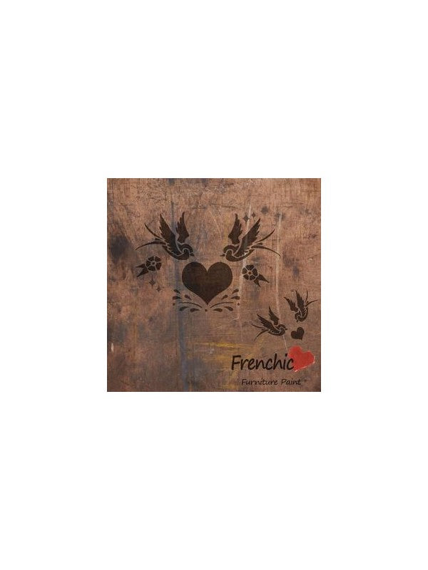 SWALLOWS IN LOVE STENCIL 25G