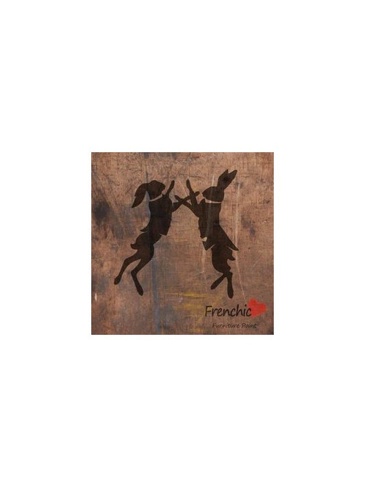 BOXING HARES STENCIL 25G