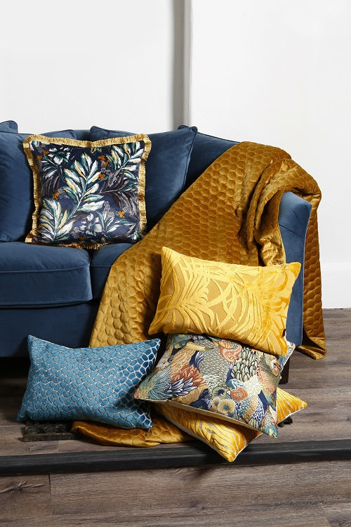 Scatter Box Lapis 43x43cm Cushion, Teal