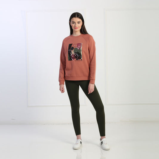 Relax & Renew Iris Sweater Rose