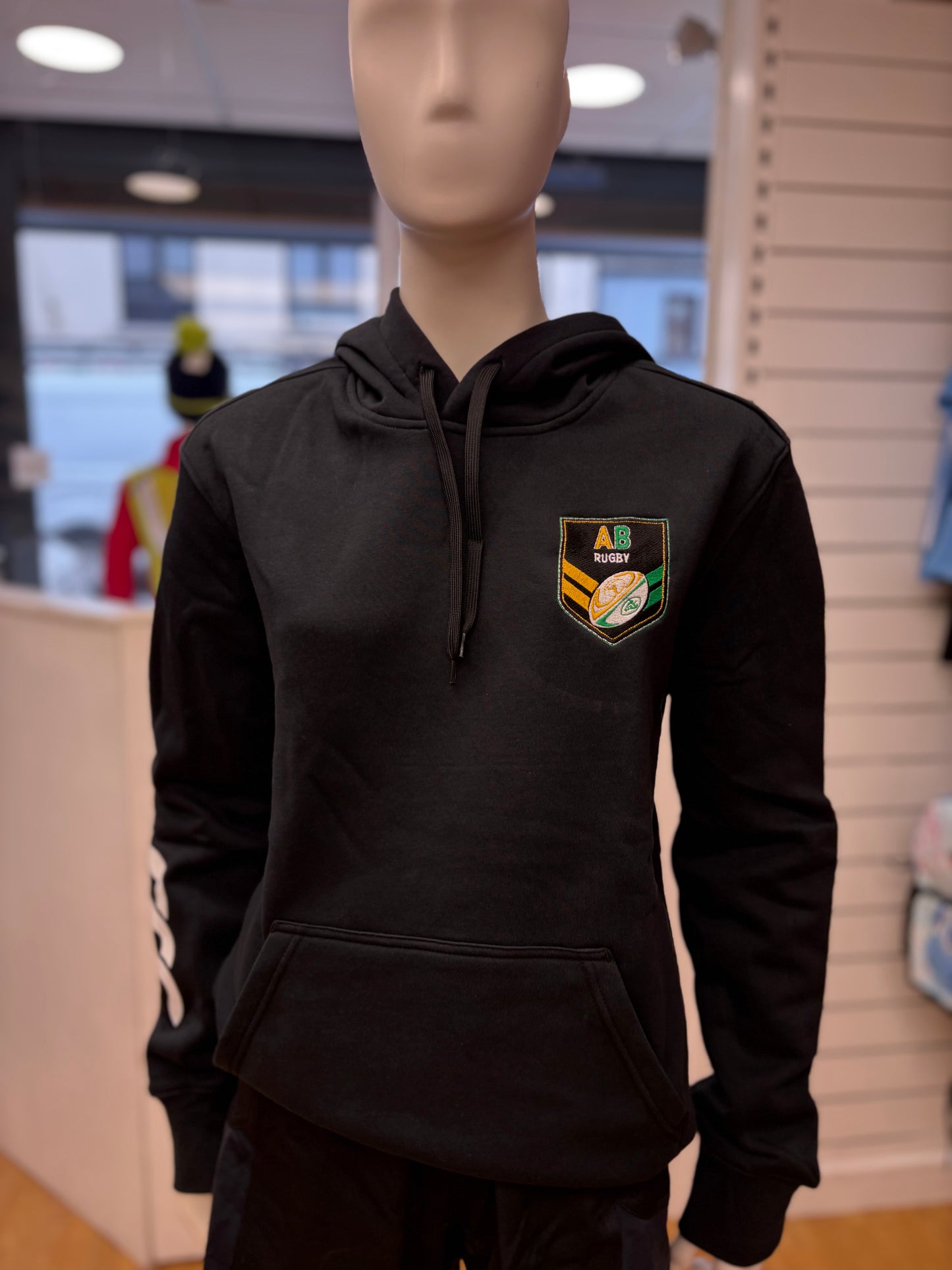 AB RUGBY HOODY JUNIOR BLACK