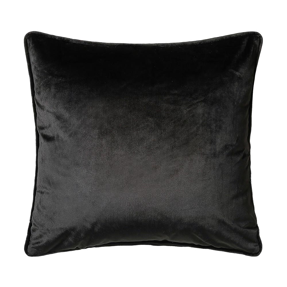 BELLINI VELOUR BLACK 45X45