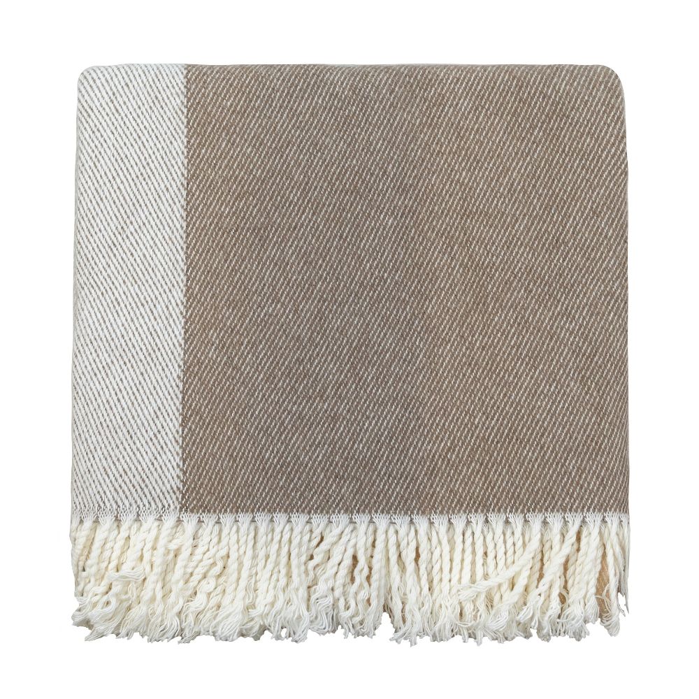 SCATTERBOX RILEY NATURAL THROW 127X178
