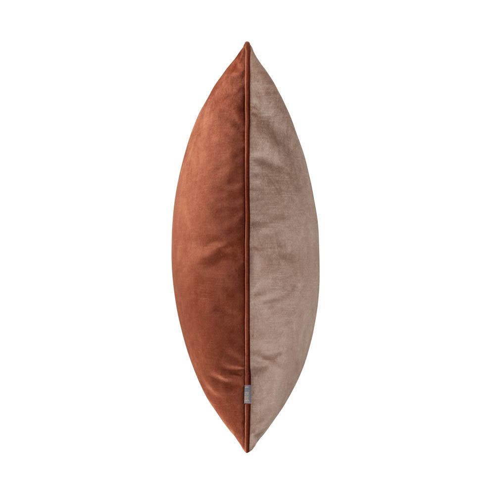 SCATTERBOX ETTA CUSHION OLIVE/CAMEL 43X43CM