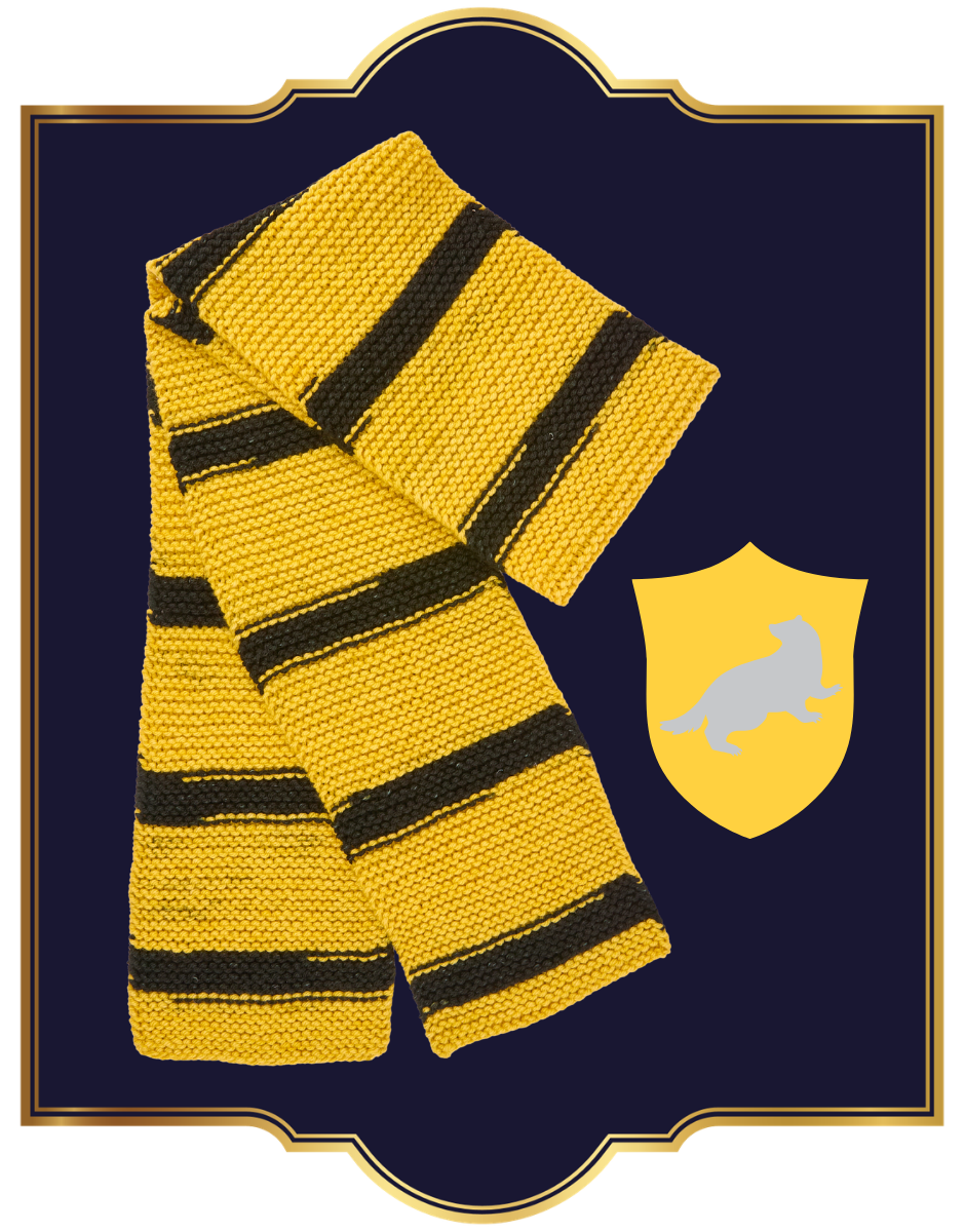 HARRY POTTER HUFFLEPUFF SCARF 300G