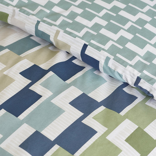 BRYSON BLUE QUILT SET