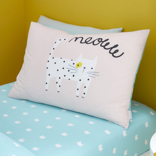 CUTE CATS FITTED SHEET