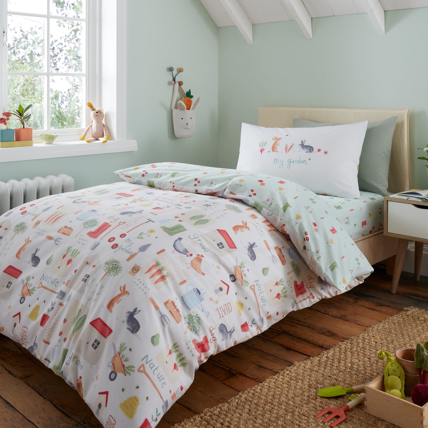 MY ALLOTMENT NATURAL DUVET SET