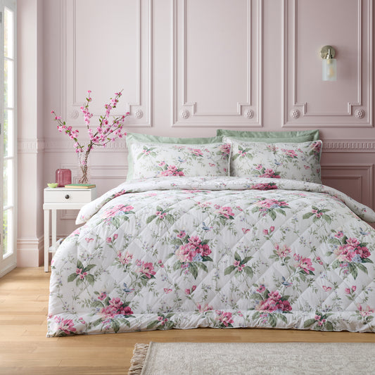 PENELOPE FLORAL BEDSPREAD 200X200CM