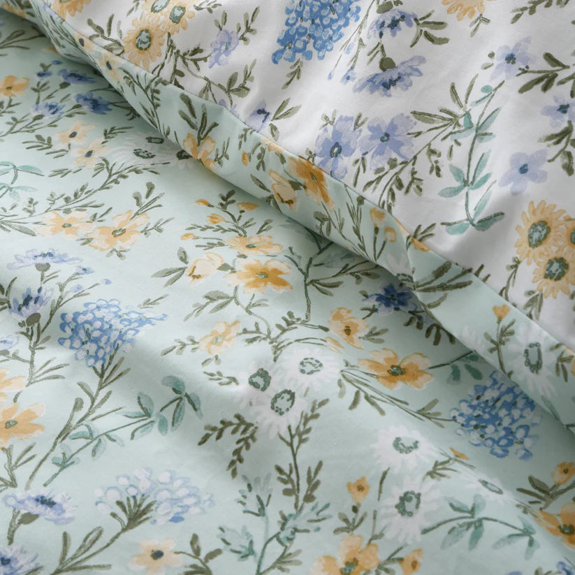 DITSY FLORAL GREEN DUVET SET