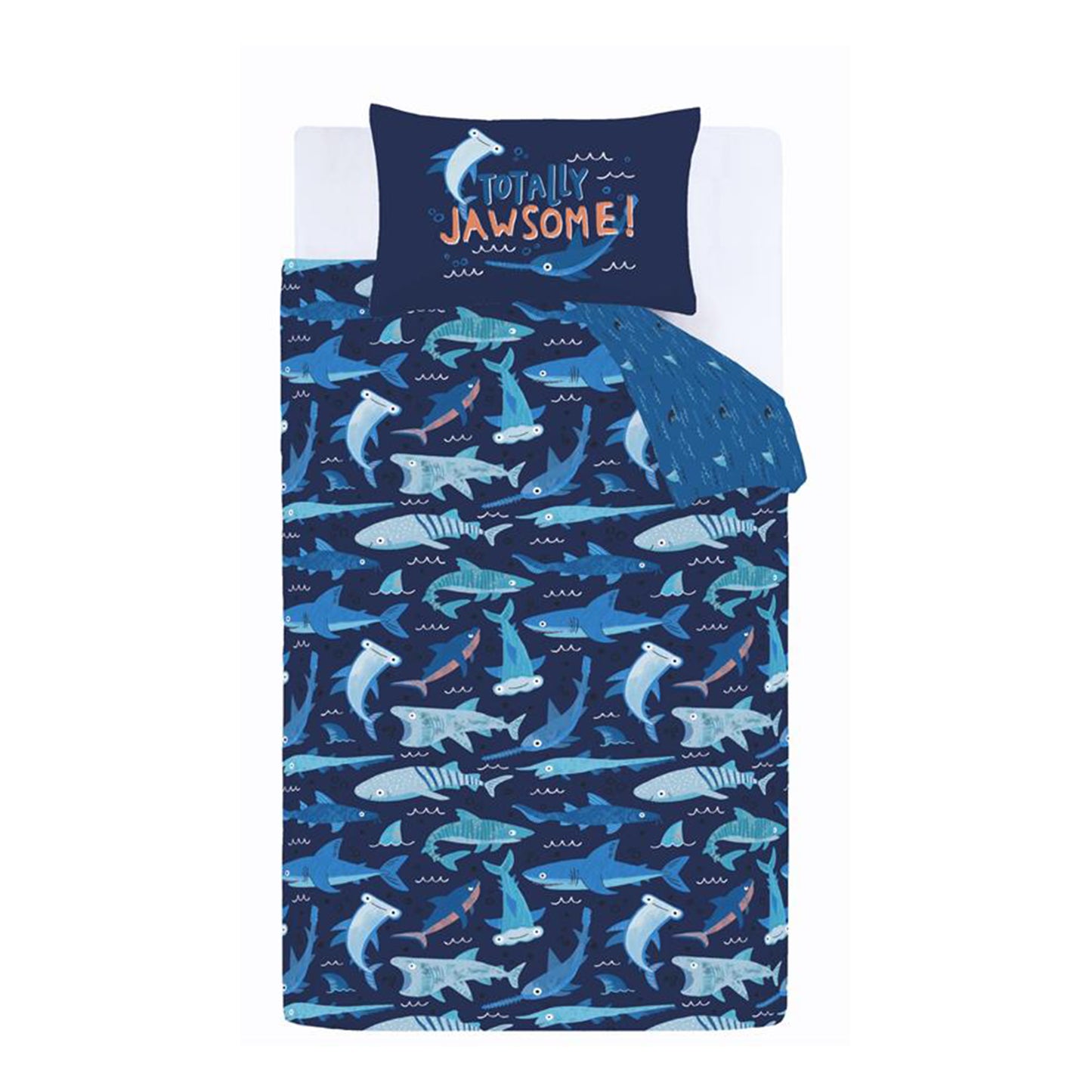 JAWSOME SHARK KIDS DUVET