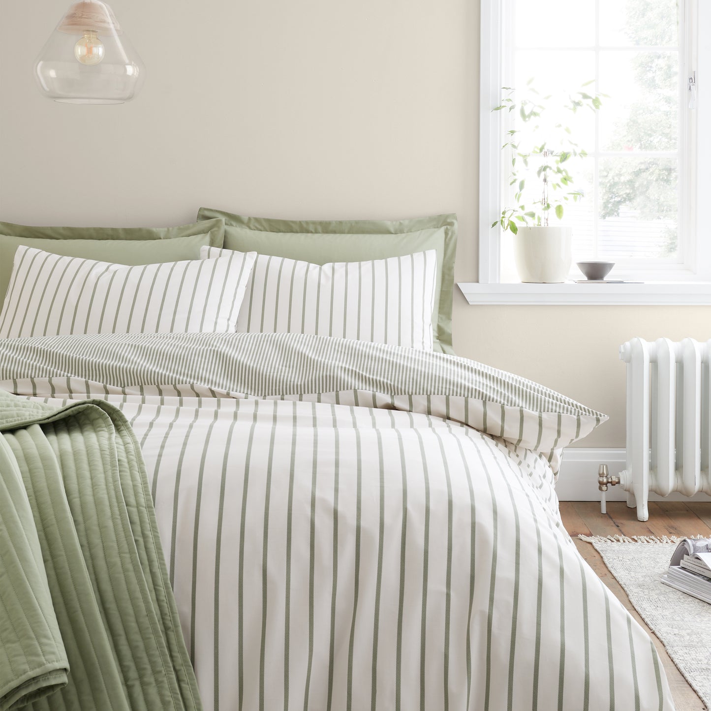 HAMPTON STRIPE DUVET SET
