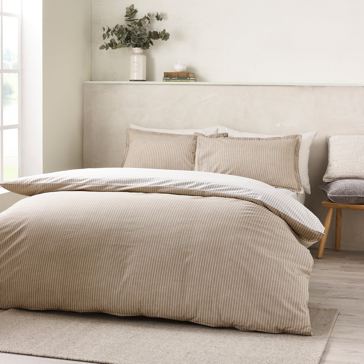 OXFORD PINSTRIPE DUVET SET