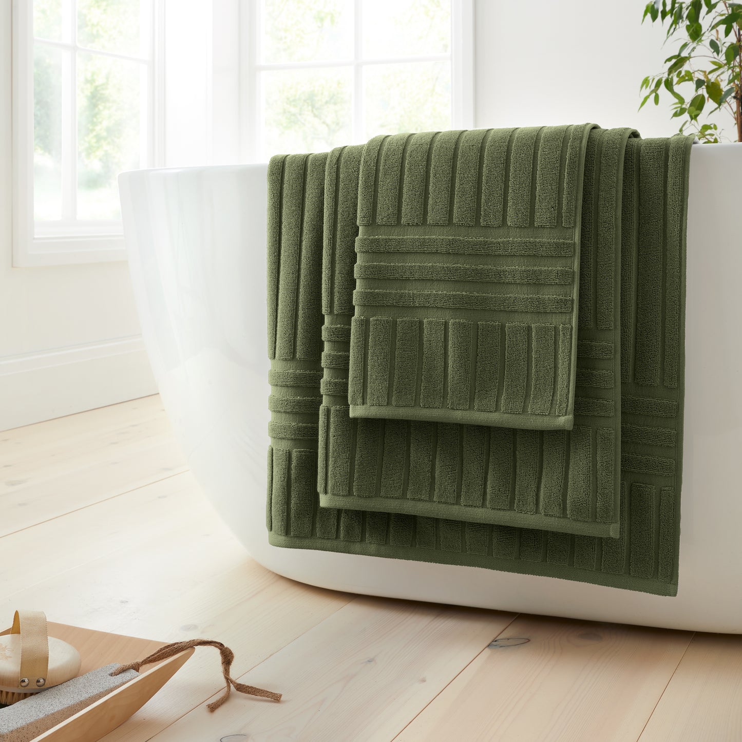 HOTEL BATH TOWEL OLIVE