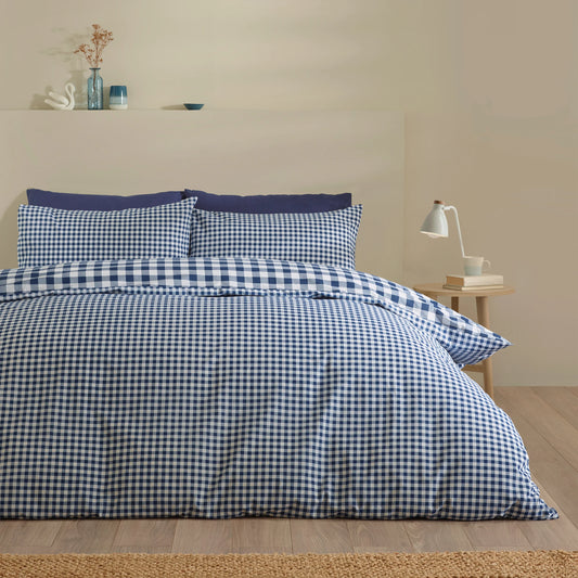 BAMFORD GINGHAM CHECK QUILT SET
