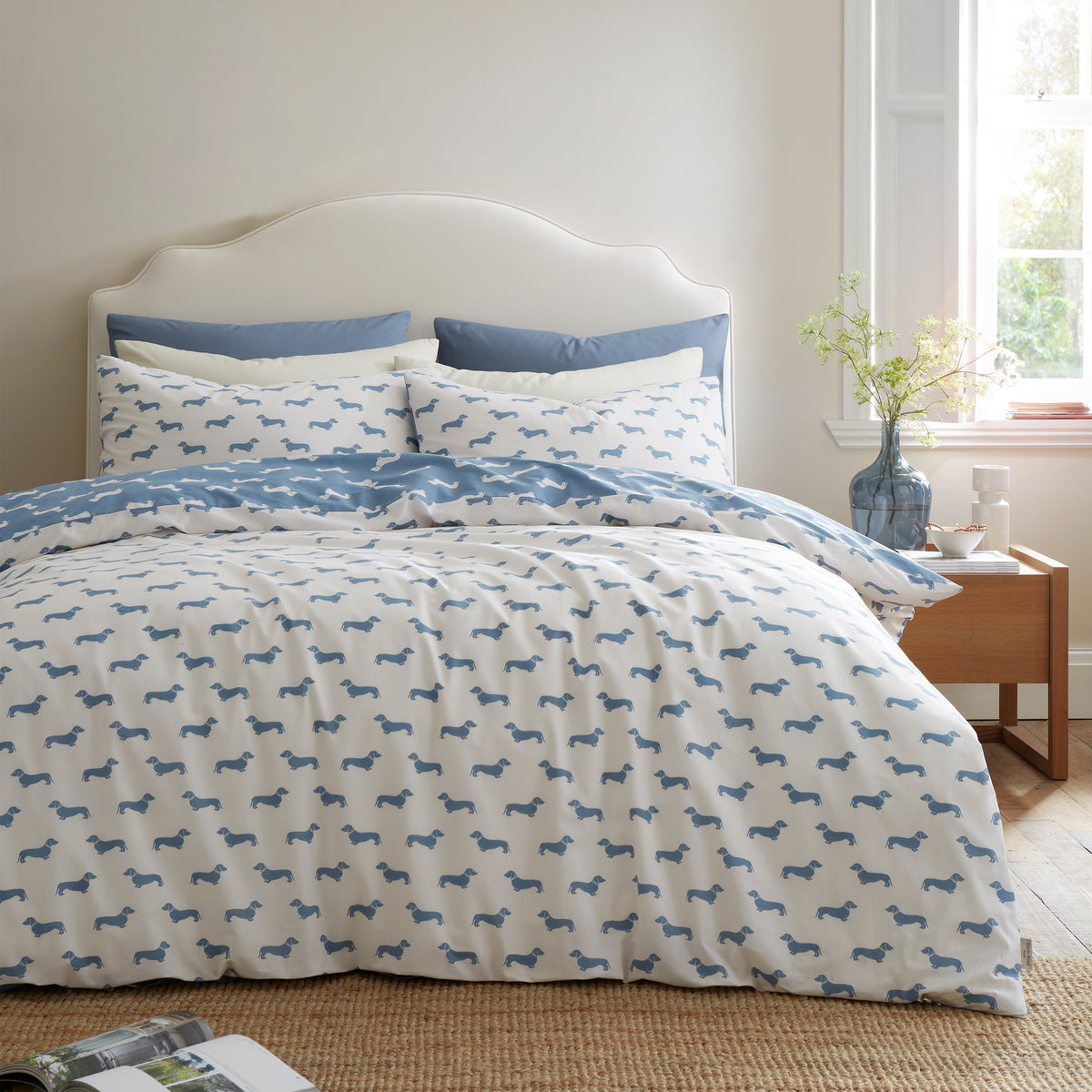 PEGGY DASCHUND DUVET SET