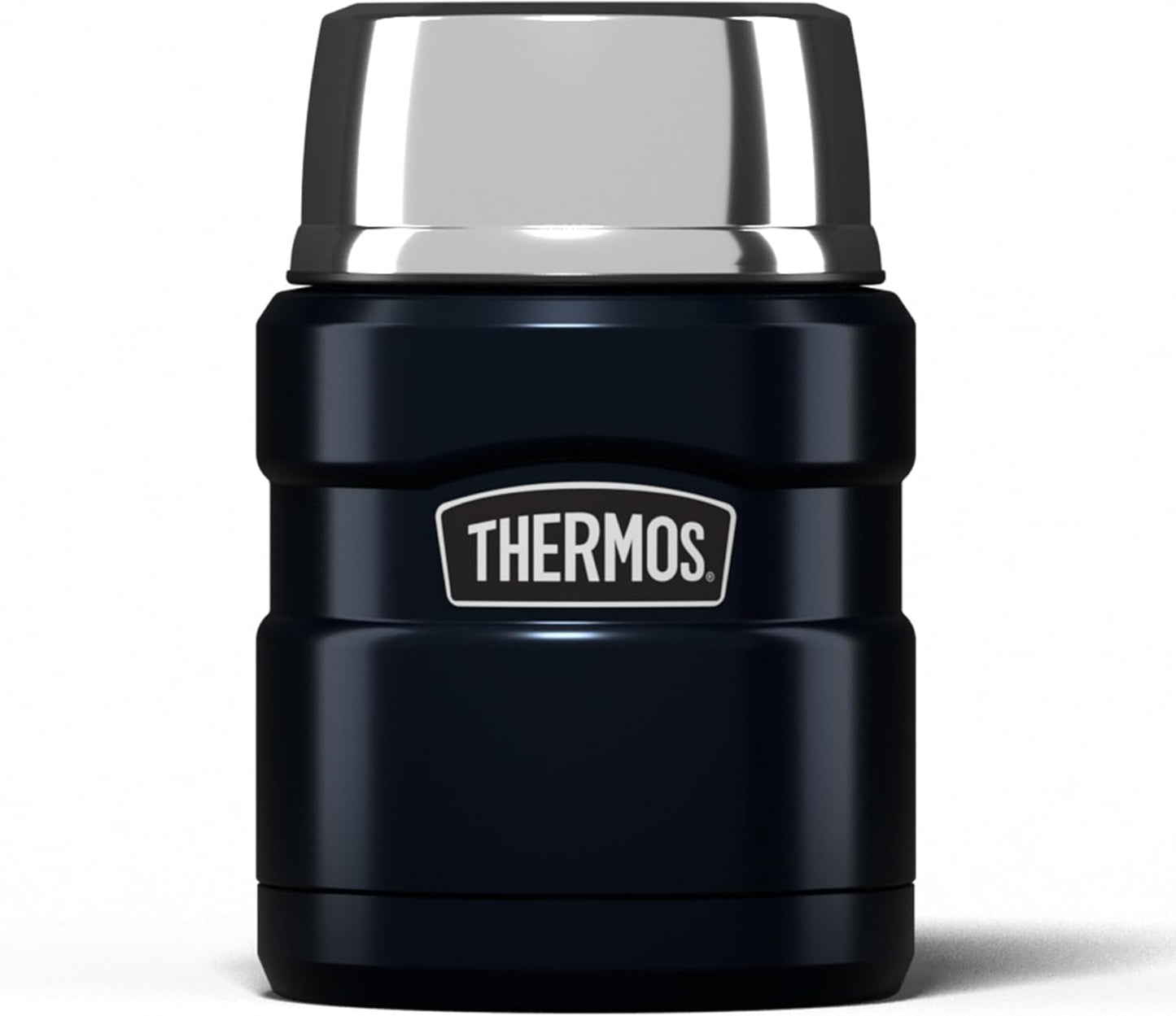 THERMAL SS 0.47L KING FOOD JAR W/SPOON BLUE