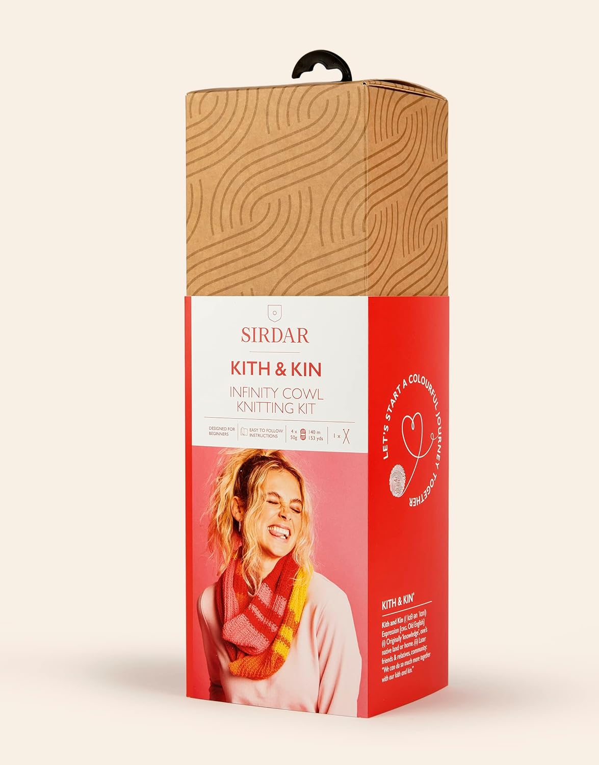 KITH & KIN INFINITY COWEL KNITTING KIT