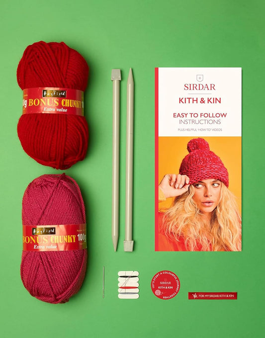 KITH & KIN GIANT HAT KNITTING KIT