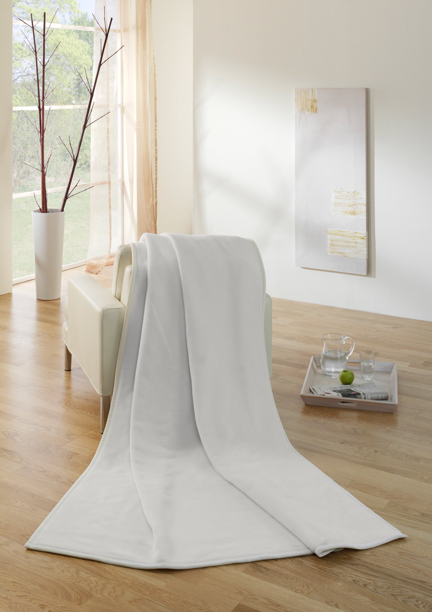 COTTON HOME SILVER 150 X 200CM