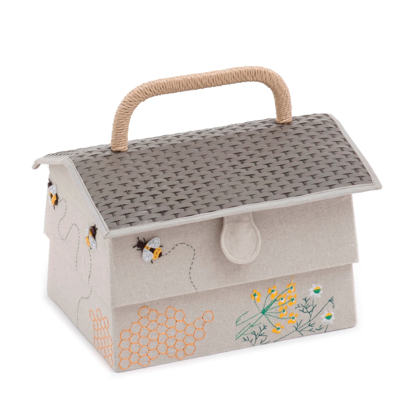 SEWING BOX APLIQUE & EMBROIDERY BEE HIVE