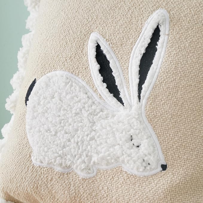 COUNTRY HARE CUSHION 45X45CM