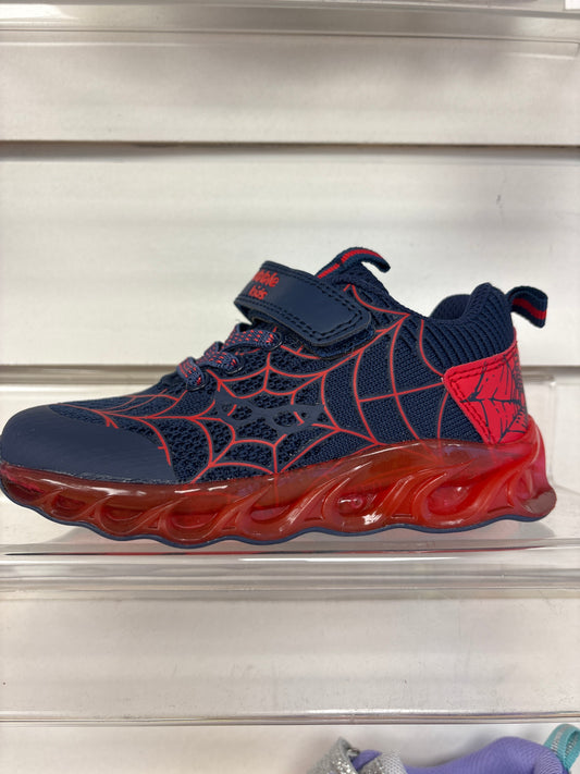 BUBBLE KIDS SPIDERMAN LIGHT UP SHOES