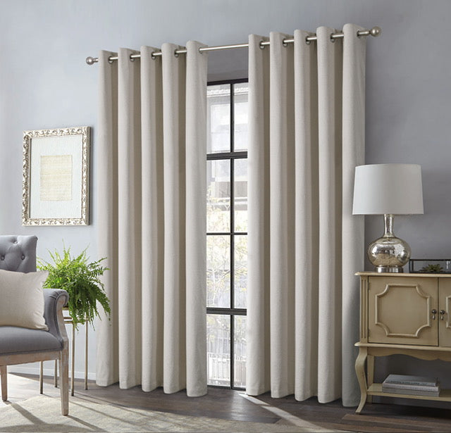 ALVA BLACKOUT INTERLINED CURTAINS