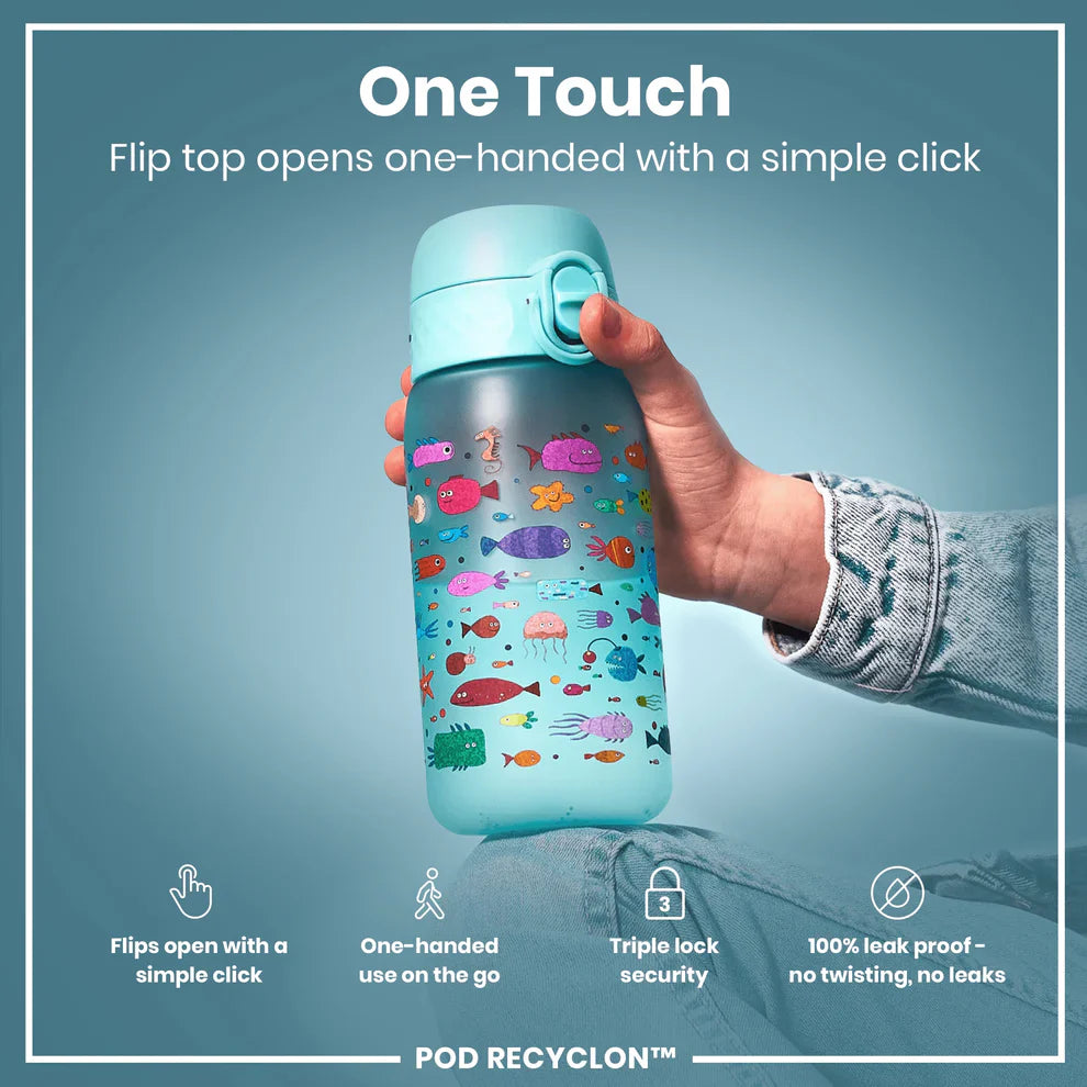 Ion 8 Pod Water Bottle Free Fish 350ml