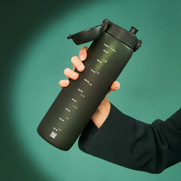 ION8 DARK GREEN QUENCH WATER BOTTLE 1L
