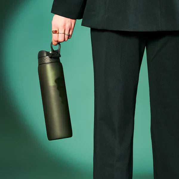 ION8 DARK GREEN QUENCH WATER BOTTLE 1L