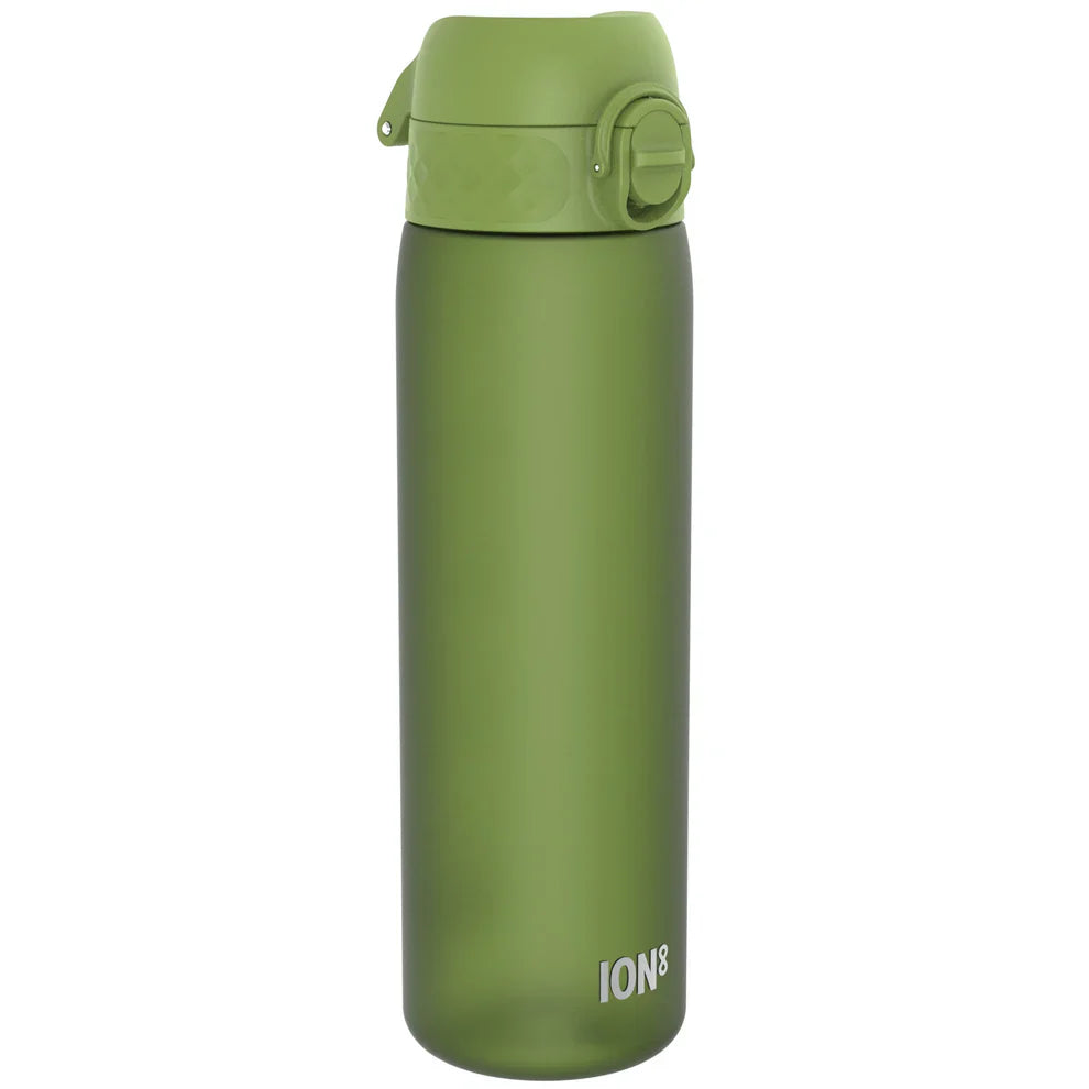 Ion8 Slim Water Bottle Khaki Green 500ml