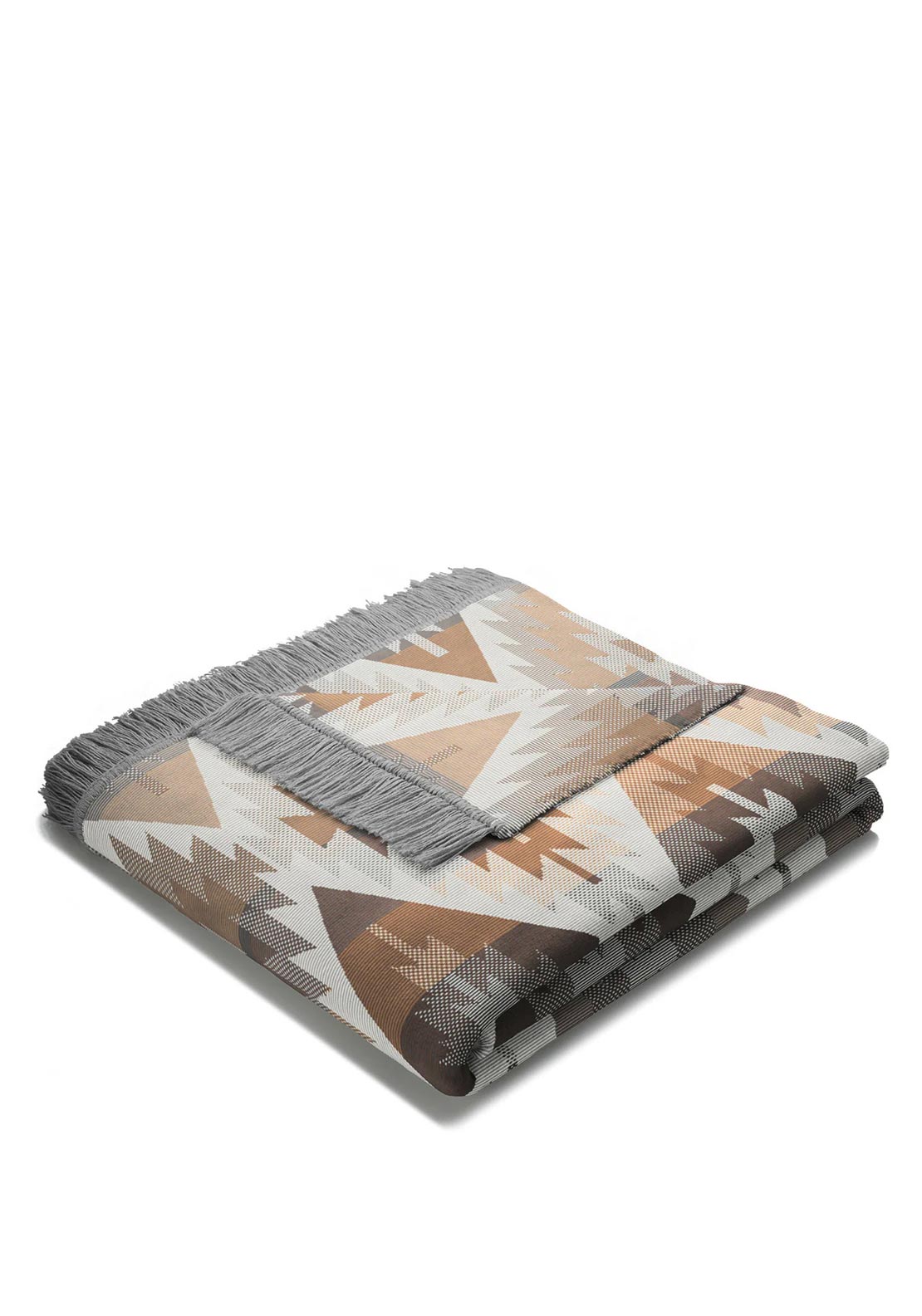 IKAT DIAMOND NATURAL BLANKET 140X180