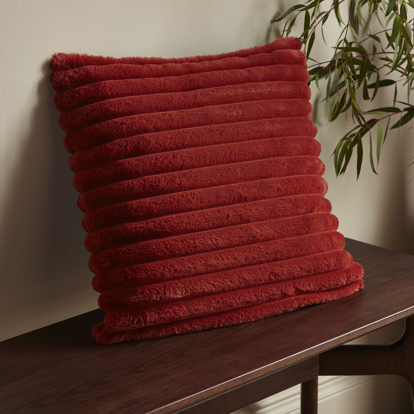 CATHERINE LANSFIELD COSY RIBBED CUSHION