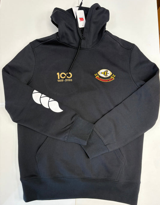 BRFC CENTENARY HOODY JUNIOR BLACK
