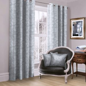Bloom Lined Eyelet Curtains