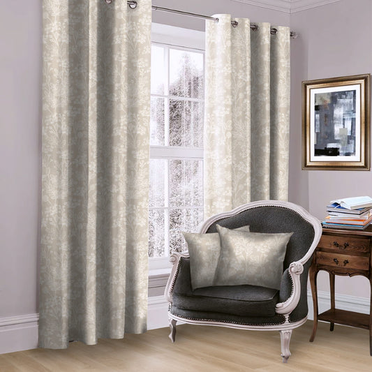 Bloom Lined Eyelet Curtains