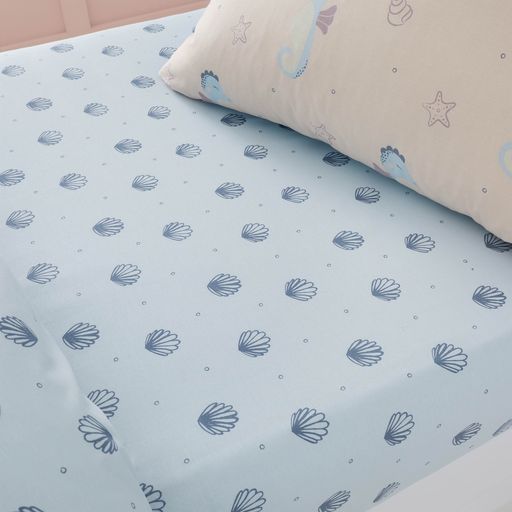 BIANCA CHAPTER B KIDS SEAHORSE FITTED SHEET