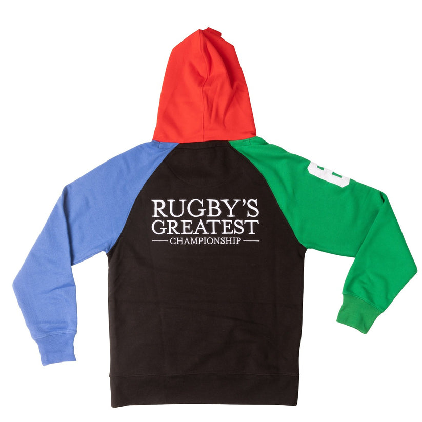6 NATIONS COLOUR BLOCK HOODY