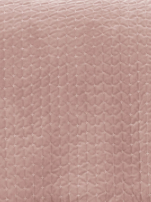 ATTICA VELVET PINK BEDSPREAD 240X260