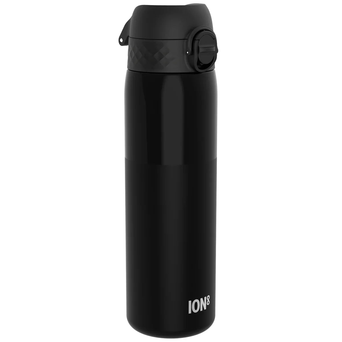 ION8 SLIM WATER BOTTLE BLACK CLEAR 500ML