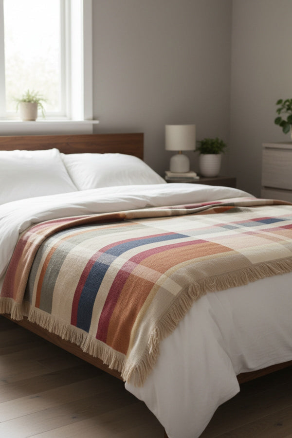 COTTON RICH BIEDERLACK BLANKET