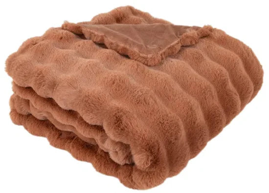 RAFFLES ORANGE THROW 150X200CM