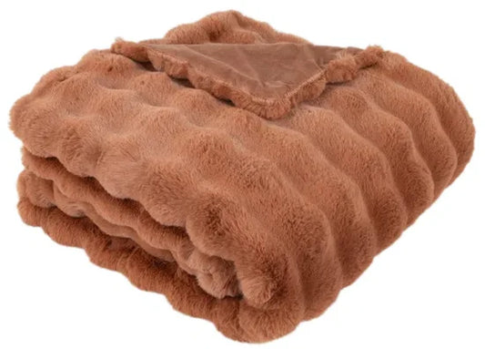 RAFFLES ORANGE THROW 150X200CM