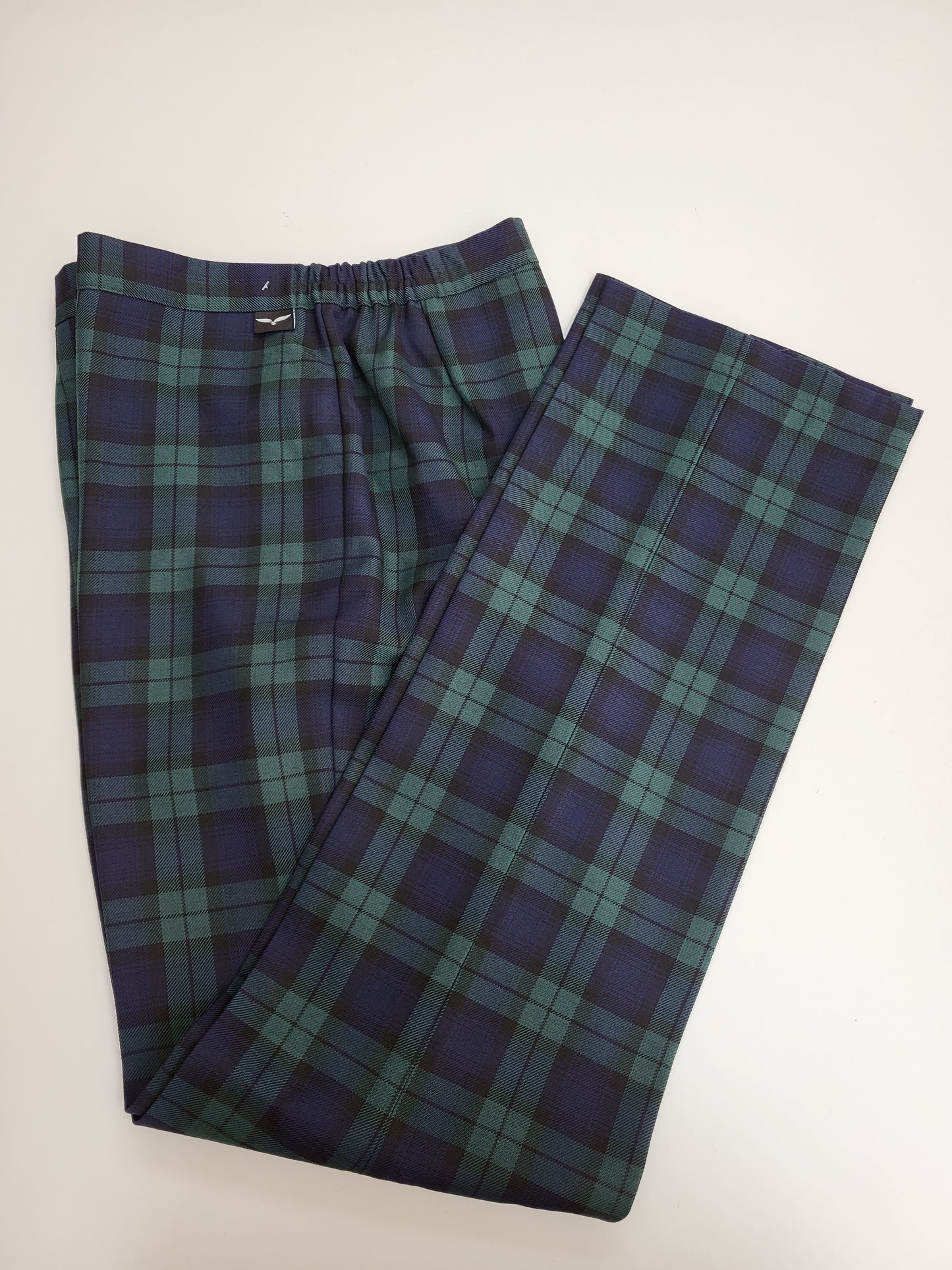 LORETO BALBRIGGAN TROUSERS BLACKWATCH