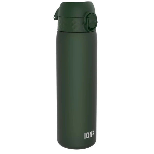 ION8 SLIM WATER BOTTLE 500ML DARK GREEN